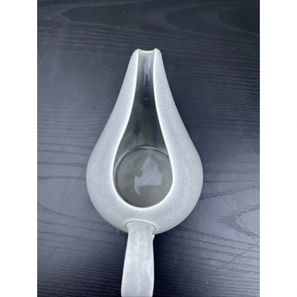 Vintage‎ Russel Wright Gray Steubenville Gravy Boat Mid Century Modern